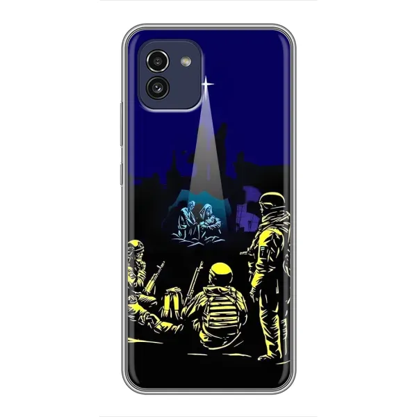 Чехол с принтом «Рождество в Украине» для Samsung Galaxy A03 (A035)