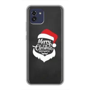 Рождественские Чехлы для Samsung Galaxy A03 (A035) (VPrint) (Санта Крисмас)