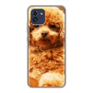 Чехлы с собаками для Samsung Galaxy A03 (A035) (VPrint) (Щенок Бишон)