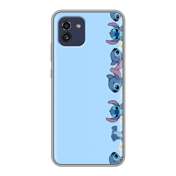 Чехол с принтом «Стич фон» для Samsung Galaxy A03 (A035)