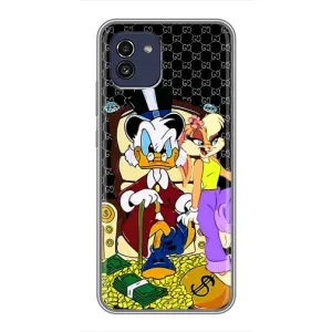 Чехлы для Samsung Galaxy A03 (A035) - Скрудж МакДак Louis Vuitton (PREMIUMPrint) (Стильная Утка)