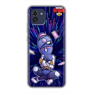 Чехлы Brawl Stars для Samsung Galaxy A03 (A035) (AlphaPrint) (Тара)