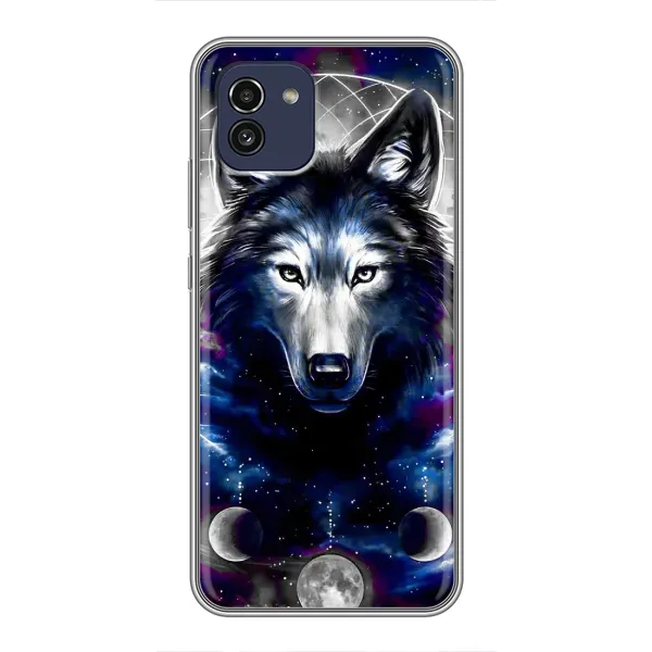 Чехол с принтом «Волк» для Samsung Galaxy A03 (A035) Чехол с принтом «Волк» для Samsung Galaxy A03 (A035)