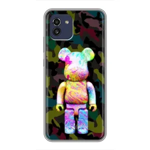 Чехлы для Samsung Galaxy A03 (A035) - Bearbrick Louis Vuitton (PREMIUMPrint) (Яркий Bearbrick)