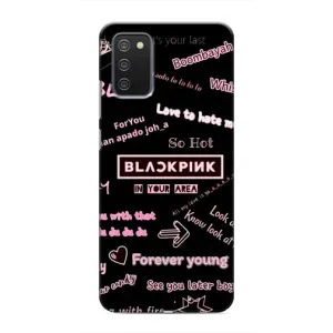 Чехол с музыкальной группой для Samsung Galaxy A03s (BLACKPINK)