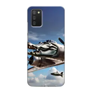 Чохол з мемом Тралалело тралала на Samsung Galaxy A03s (Бомбардіро крокоділо)
