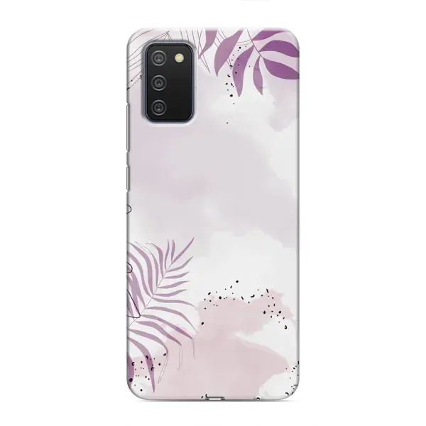 Чехол с принтом «Фиолетовые листья» для Samsung Galaxy A03s Чехол с принтом «Фиолетовые листья» для Samsung Galaxy A03s