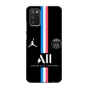 Чехлы PSG для Samsung Galaxy A03s (AlphaPrint) (футболка ПСЖ)