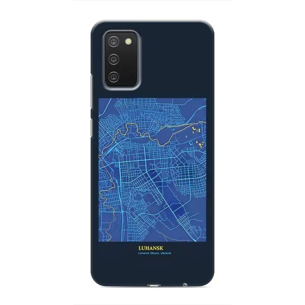 Чохол з принтом «Луганськ» для Samsung Galaxy A03s