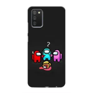 Чехол Амонг Ас для Samsung Galaxy A03s (AlphaPrint)