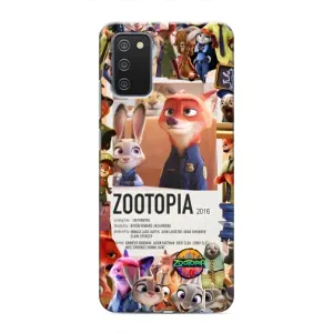 Чехол Зоотрополіс на Samsung Galaxy A03s (Постер Зверополис)