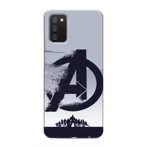Чохли з героями Марвел Samsung Galaxy A03s (VPrint) (Команда А)