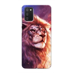 Чохол з картинкою ЛЕВ для Samsung Galaxy A03s (VPrint) (Красочний Лев)