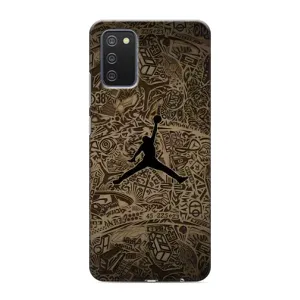 Чехлы для Samsung Galaxy A03s - с картинкой JORDAN (AlphaPrint)