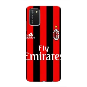Чехлы для Samsung Galaxy A03s (VPrint) - Футбольные клубы (Milan)