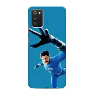 Чехол с принтом Фантастическая четверка для Samsung Galaxy A03s (Мистер Фантастик супергерой)