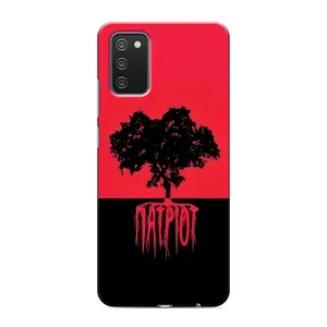 Украинские Чехлы для Samsung Galaxy A03s с картинкой УПА (AlphaPrint) (Патриот)