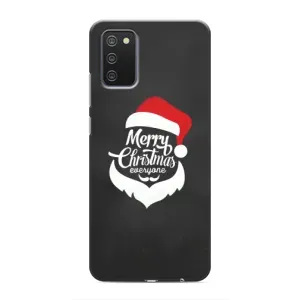 Різдвяні Чохли для Samsung Galaxy A03s (VPrint) (Санта Крісмас)