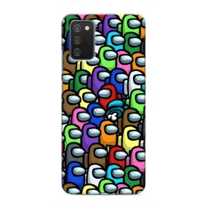 Чехол Амонг Ас для Samsung Galaxy A03s (AlphaPrint) (Убит)