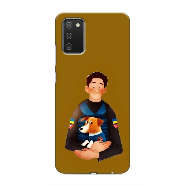 Чохол з принтом «ЗСУ Патрон» для Samsung Galaxy A03s Чохол з принтом «ЗСУ Патрон» для Samsung Galaxy A03s