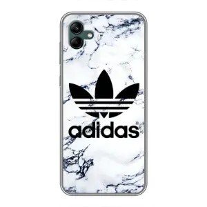 Чохли Адидас для Samsung Galaxy A04 (AlphaPrint) (Адідас на мраморі)