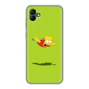 Чjхол з Сімпсонами для Samsung Galaxy A04 (VPrint) (Барт Сімпсон)
