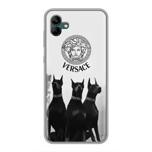 Чохли VERSACE для Самсунг Галаксі А04 (PREMIUMPrint) (Доберман Версаче)