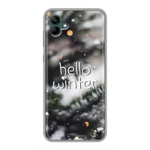 Новорічні, Святкові Чохли для Samsung Galaxy A04 - 2024 год (Hello winter)