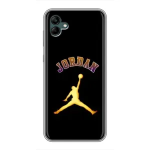Чохли для Samsung Galaxy A04 - з картинкою JORDAN (AlphaPrint) (Jordan Gold)