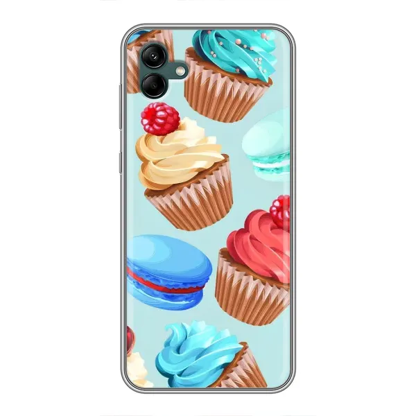 Чохол з принтом «Кексики» для Samsung Galaxy A04