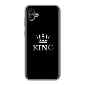 Чохол з Короною Самсунг Галаксі А04 - (AlphaPrint) (KING)