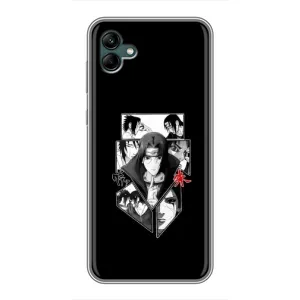 Чохли на тему: Ітачи Учіха для Samsung Galaxy A04 (AlphaPrint) (колаж Ітачі)