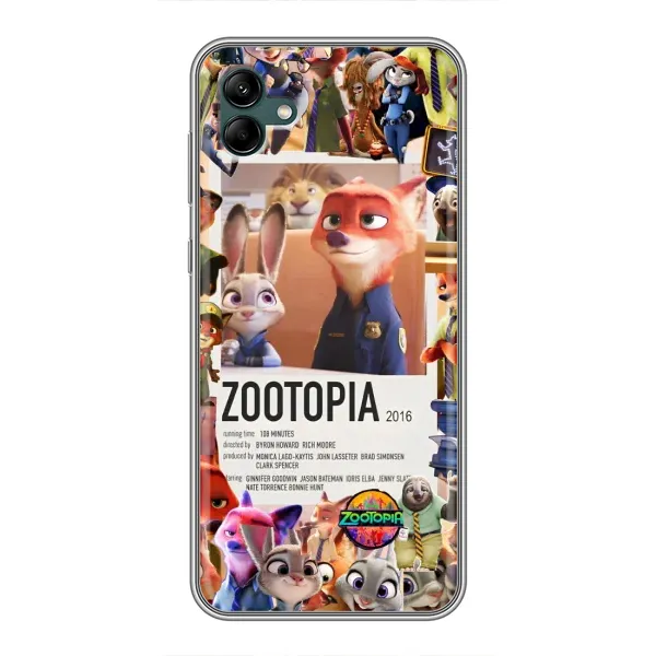 Чохол з принтом «Постер Зоотрополіс» для Samsung Galaxy A04