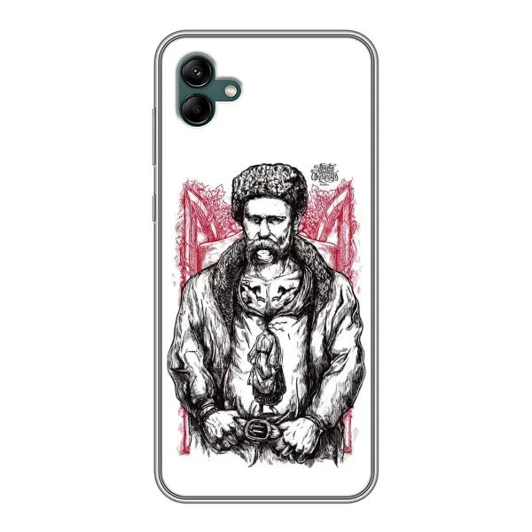 Чехол с принтом «Козак Шевченко» для Samsung Galaxy A04