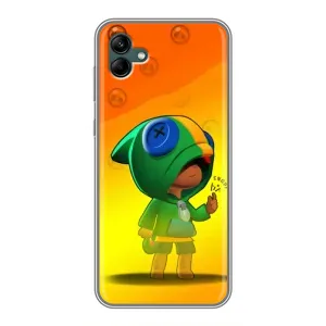 Чехол для Samsung Galaxy A04 Бравл Старс (VPrint) (Хлопчик Леон)