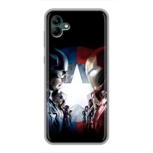 Чохли з героями Марвел Samsung Galaxy A04 (VPrint) (Марвел стайл)
