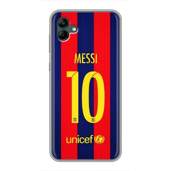 Чехол с принтом «Messi Barca 10» для Samsung Galaxy A04