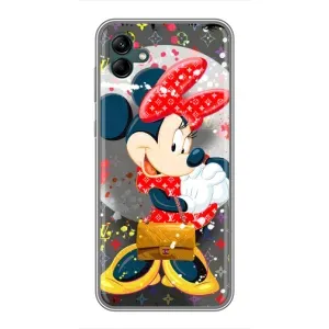 Чохол Disney Mouse Samsung Galaxy A04 (PREMIUMPrint) (Minni з бантіком)