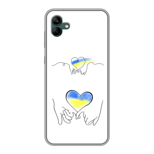 Чехол с принтом «Мир Украине» для Samsung Galaxy A04