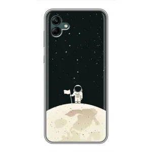 Космічні Чохли для Самсунг Галаксі А04 (VPrint) (На місяці)