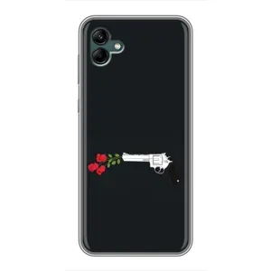 Чехлы (ART) Цветы на Samsung Galaxy A04 (VPrint) (Неочікувані квіти)
