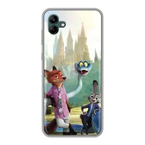 Чохол Зоотрополіс на Samsung Galaxy A04 (Герої мультфільму Зоотрополіс)