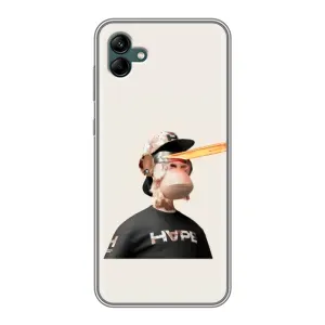 Чохли з Мавпами NFT для Samsung Galaxy A04 (AlphaPrint) (мавпа NFT в окулярах)