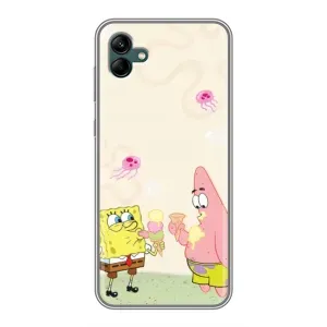 Чехол с принтом «Патрик и Боб» для Samsung Galaxy A04
