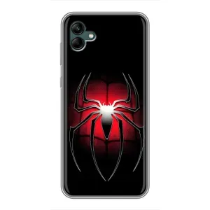 Чохол з людиною павуком для Samsung Galaxy A04 - (AlphaPrint) (Паук марвел)