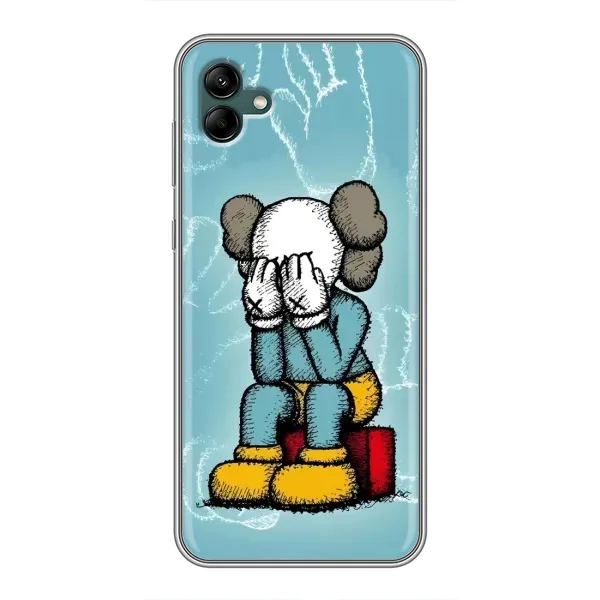 Чехол с принтом «Плач Bearbrick» для Samsung Galaxy A04 Чехол с принтом «Плач Bearbrick» для Samsung Galaxy A04