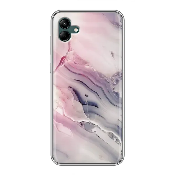 Чохол з принтом «Пурпурний Мрамор» для Samsung Galaxy A04