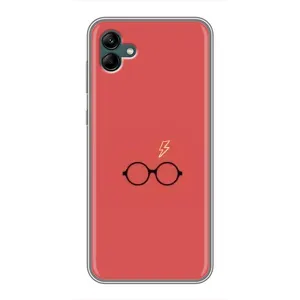 Чохли з Гаррі Поттером для Samsung Galaxy A04 (AlphaPrint) (шрам та окуляри)