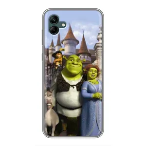 Чохол з мультфільмом Шрек на Samsung Galaxy A04 (Казкові герої Шрека)