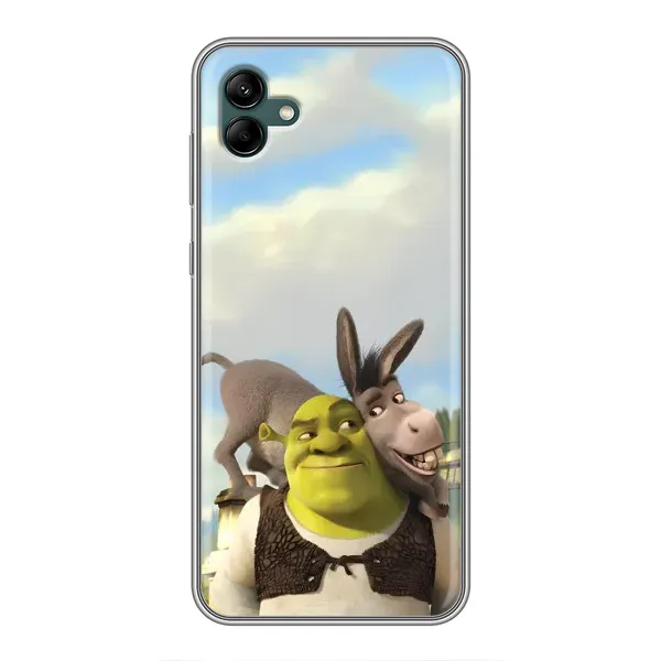 Чохол з принтом «Шрек та Осел» для Samsung Galaxy A04